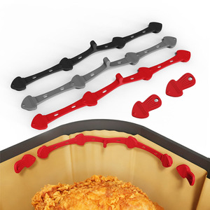 Nuevo soporte magnético resistente a altas temperaturas para papel de horno de freidora de aire con hebilla de silicona magnética para <span class=keywords><strong>freidoras</strong></span> de aire transfronterizas - Product Image 4