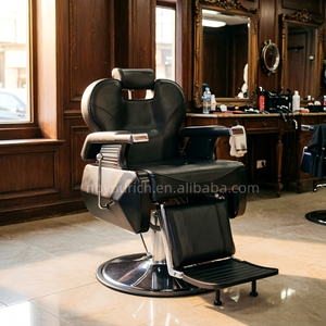 Sillón de Barbería Reclinable para Estilista, Silla de Peluquería Multiusos con Estructura de Acero Resistente - Product Image 1