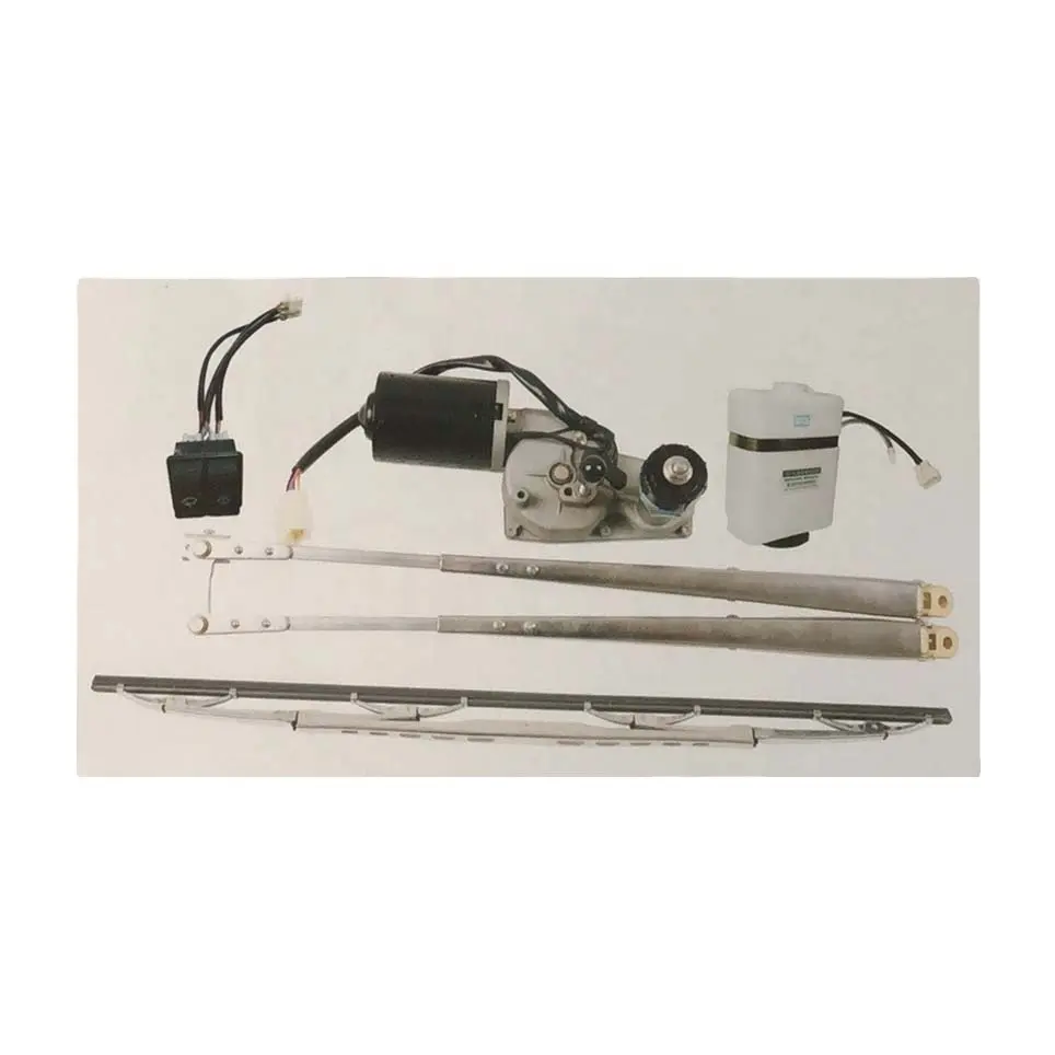 double pole stainless steel wiper system for marine factory price for quality guaranteed 12v dc wiper motor