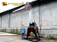 Modèle de dinosaure volant animatronique Quetzalcoatlus pour attraction touristique MY Dino