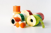 Rouleaux d'étiquettes en papier thermique pour imprimante 100mmx120mm, étiquettes d'expédition blanches autocollantes, imperméables, autocollants express