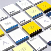 Blocs-notes autocollants personnalisés avec logo, vente en gros, bloc-notes promotionnels pour le bureau, publicité, bloc-notes autocollants personnalisés