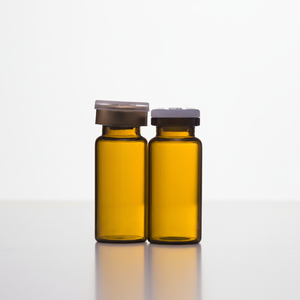 Wholesale Custom <b>Glass</b> Jar Vial <b>Container</b> Cosmetic Injection Bottle Vaccine 15ml Schering Bottles Screen Printing Easy Open End - Product Image 2