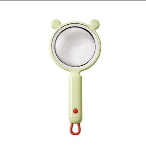 ตะแกรงกรองไข่สแตนเลส Hy-55 สำหรับอาหารเด็กและกรองแป้งทำขนม อุปกรณ์ครัวพร้อมด้ามจับ - Product Image 5