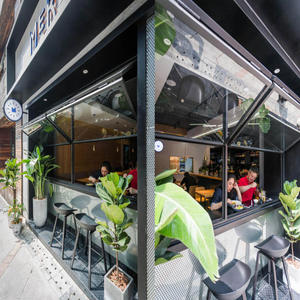 Ventana Corredera Plegable de Aluminio, Suministro Directo, Ventana Panorámica, Ventana Corredera para Cafetería, Ventana para Tienda de Té con Leche - Product Image 3