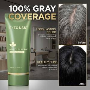 Crema Colorante Professionale <span class=keywords><strong>per</strong></span> <span class=keywords><strong>Capelli</strong></span> Senza <span class=keywords><strong>Ammoniaca</strong></span> e PPD, Copertura al 100% dei <span class=keywords><strong>Capelli</strong></span> Grigi, Shampoo Naturale alle Erbe, Produttore OEM di Tintura <span class=keywords><strong>per</strong></span> <span class=keywords><strong>Capelli</strong></span> - Product Image 6