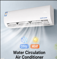 AC Hydronic 5HP Pendingin Ruangan Dinding, Hemat Energi, Senyap, Full DC Inverter dengan Remote Control dan Timer untuk Ruang Tamu