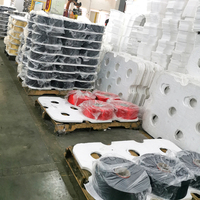 Fil de polyester FDY 50/24 75/36 150/48 250/96 300/96 100% teint pour couture et broderie, certifié OEKO-TEX, écologique 500