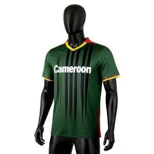 <span class=keywords><strong>Maillot</strong></span> de football <span class=keywords><strong>Cameroun</strong></span> 2025 noir domicile extérieur joueur supporter Quatorze maillots thaïlandais homme T-shirt de football <span class=keywords><strong>Maillot</strong></span> de football - Product Image 1