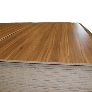 Tablero de partículas laminadas de melamina para muebles, 4x8, 12mm, 15mm y 18mm, gran oferta de China - Product Image 1