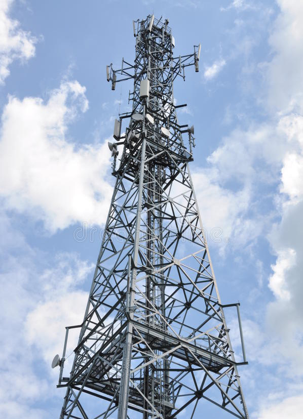 main equipment of aau bbu telecommunication tower