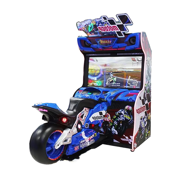 Amusement Park GP Moto/Motorcycle Racing Coin Operated Arcade Racing Motorcycle Simulator Arcade Car Racing Game
