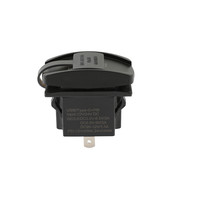 Adaptateur de prise de charge rapide PD USB Type C et QC3.0 étanche à bascule