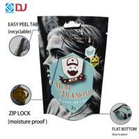 Sacs Doypack Mylar Noir Mat 3.5, Anti-Odeur, Qualité Alimentaire, Prix Usine, pour Thé Bio Premium et Aliments pour Animaux