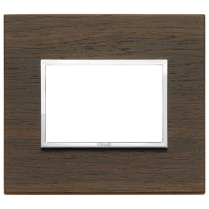 Wenge Wall <b>Switch</b> Plate 13.1x11.6 Cm 1.85 H Vimar - Product Image 1