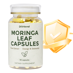Capsule di Estratto di Foglie di <span class=keywords><strong>Moringa</strong></span> Biologico in Polvere, Prezzo di Fabbrica, Servizio di Etichetta Privata, Formula Naturale per il Supporto Energetico, Fornitura all'Ingrosso - Product Image 2