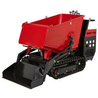 Mini-chargeuse sur chenilles Honda 20 CV, Buggy à béton avec moteur haute puissance et pompe hydraulique importée, à vendre