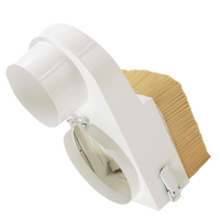 Limpiador de polvo CNC de 65mm/80mm de diámetro, enrutador, aspiradora, cepillo de polvo para Motor de husillo CNC, fresadora, herramientas de enrutador