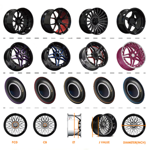 Cerchi in Alluminio Forgiato RAYS Hyper Black Face Lip Monoblock 16-18 Pollici 5x120/5x112 per Citroen <span class=keywords><strong>C3</strong></span> <span class=keywords><strong>Aircross</strong></span> - Vendita all'Ingrosso - Product Image 4