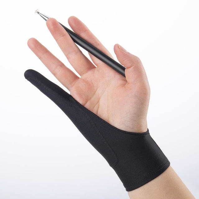 Glitter Art Graphic Drawing Tablet Pad Monitor Painting Paper Sketching Artist Glove