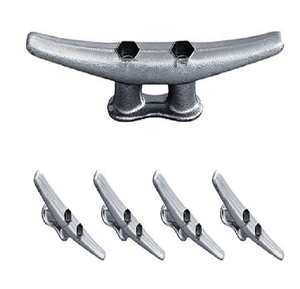 Taquet de bateau en fonte galvanisée de 6 pouces résistant aux intempéries Marine Pier Taquets de quai maritimes nautiques décoratifs-État neuf - Product Image 1