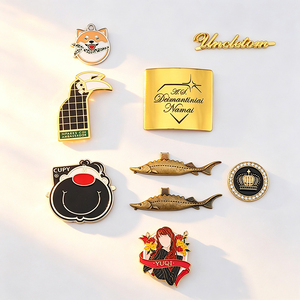 Insignias Metálicas de Acero Inoxidable, Botones Personalizados con Logotipo, Accesorios de Regalo para Prendas - Product Image 3