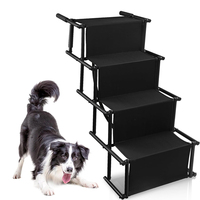 2/4 marches léger Portable chat chien escalade rampe échelle pliable chien escaliers marches pour voitures lit