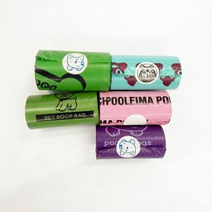 ถุงเก็บมูลสัตว์เลี้ยงแบบย่อยสลายได้เอง กลิ่นหอมตามสั่ง OEM หนาพิเศษ เป็นมิตรกับสิ่งแวดล้อม - Product Image 2