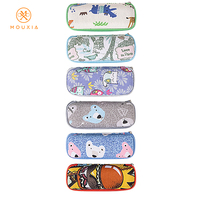 Étui à lunettes en EVA imprimé tendance, étui à lunettes de soleil portable avec fermeture éclair et sangle de transport, accessoires pour lunettes pour hommes et femmes