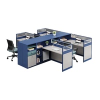 Mobilier de bureau chaud modulaire robuste mobile ordinateur table de travail cloison moderne bureau poste de travail bureau pc poste de travail