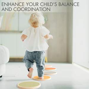 Juego <span class=keywords><strong>de</strong></span> bebé gimnasio piedras <span class=keywords><strong>de</strong></span> equilibrio <span class=keywords><strong>de</strong></span> madera juguetes niños Montessori antideslizante Tabla <span class=keywords><strong>de</strong></span> equilibrio sensorial escalones <span class=keywords><strong>de</strong></span> madera para niños equilibrio - Product Image 3