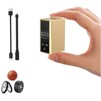 Breveté 150PSI ultra petit rechargeable intelligent voiture pompe à vélo électrique mini vélo pompe à air