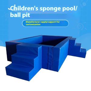 Mềm Vuông Thép Không Gỉ Hồ Bơi Hàng Rào Trẻ Em Trò Chơi Bóng Đầu Giáo Dục Giải Trí Phụ Kiện Cho Cha Mẹ Trẻ Em Thiên Đường - Product Image 2