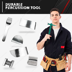 Kit de ferramentas para reparo de carroceria de carro, martelo e carrinho de mão para carroceria automotiva, ferramenta resistente - Product Image 5