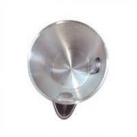 Bouilloire électrique à double paroi Kinhao Delux avec fenêtre de niveau d'eau et filtre amovible 1800W