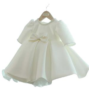 Vestido de princesa de manga larga para niñas, falda tutú de niña de las flores de nuevo cumpleaños, traje de actuación de <span class=keywords><strong>piano</strong></span> <span class=keywords><strong>y</strong></span> violín - Product Image 6