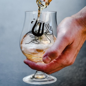 Verre à <span class=keywords><strong>bière</strong></span> à pied, verre à blé, tasse à boire, 500ml, artisanal, personnalisé, <span class=keywords><strong>belgique</strong></span> - Product Image 5