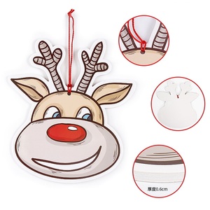 Panneaux en mousse de haute qualité en gros, éclairés, écologiques, personnalisés en couleur, lettres de Noël, décorations suspendues, pendentifs - Product Image 2