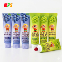 Vente en gros de bonbons halal à confiture de fruits personnalisés bon prix dentifrice bonbon liquide