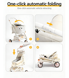 <span class=keywords><strong>Poussette</strong></span> de voyage 3-en-1 tout-terrain de luxe JXB, nouvelle conception, <span class=keywords><strong>pour</strong></span> chiens, chats et animaux de compagnie de petite et moyenne taille - Product Image 4