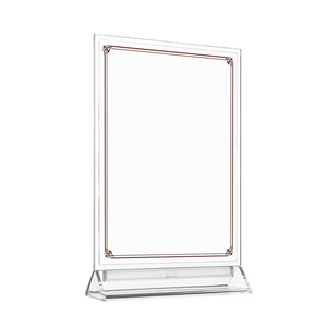 Porte-Menu et Porte-Notes en Acrylique Transparent A4 A5 de 2 mm d'Épaisseur pour Restaurants, Hôtels, Bureaux et Bars – Présentoirs de Table - Product Image 2
