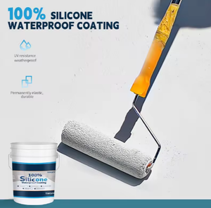Cao UV chỉ số kháng chất lỏng cao su mái nhà lớp phủ chống thấm nước 100% Silicone chống thấm lớp phủ - Product Image 3