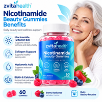 Gummies de beauté à la nicotinamide sous marque privée, Gummies de collagène OEM pour la santé de la peau et le soutien quotidien du bien-être