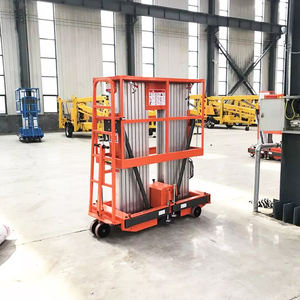 Piattaforma Elevatrice Mobile Semovente in Alluminio 6m 7.5m, Sollevatore a Doppio Albero in Lega di Alluminio con Certificazione CE - Product Image 4