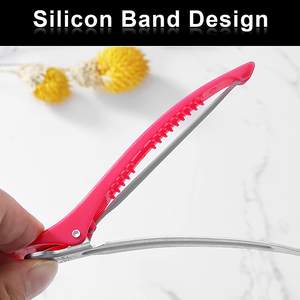 Prix d'usine En Gros Coloré Salon <span class=keywords><strong>Coupe</strong></span> De <span class=keywords><strong>Cheveux</strong></span> <span class=keywords><strong>Frange</strong></span> Clip En Plastique Canard Bill Épingle À <span class=keywords><strong>Cheveux</strong></span> Accessoires - Product Image 4