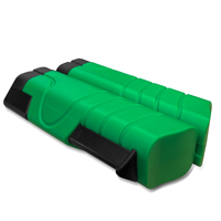 Filet de ping-pong professionnel réglable et portable pour intérieur/extérieur, maison, bureau, filet de tennis de table rétractable en plastique PE avec poteaux