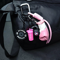 Porte-clés personnalisé en PVC 3D pour équipement de fitness : Gant de boxe, Kettlebell, Haltère, Mini sac de sport, Pendentif de voiture – Vente en gros, Cadeau