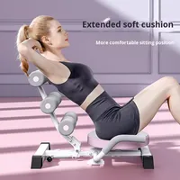 Appareil d'exercice abdominal pliable en métal pour le remodelage du ventre et l'amincissement, aide aux sit-ups pour l'exercice à domicile