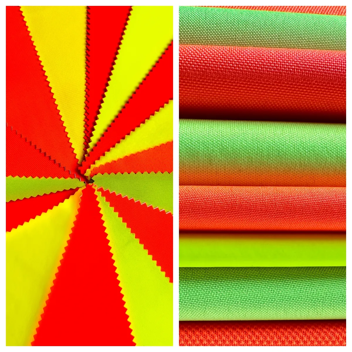 Polyester spandex jersey maille imperméable oxford tricoté coton polaire vert rouge orange jaune tissu fluorescent