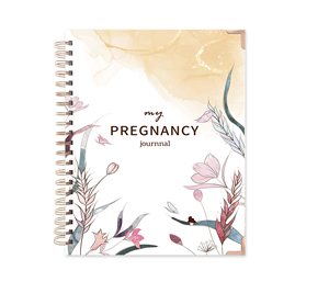 Mang thai Tạp Chí Vải Lanh rPet vật liệu bìa cứng máy tính xách tay bé mang thai - Product Image 1